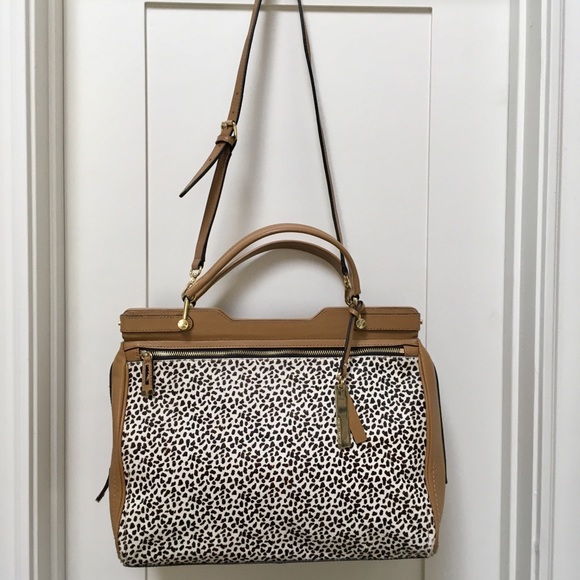 Vince Camuto Satchel - Real Leather Calf-Hide - Picture 2 of 8